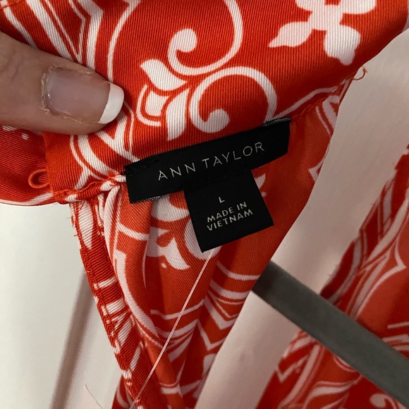 Brand New Ann Taylor Orange Maxi Dress - Picture 6 of 6